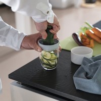 Терка-спиралайзер spiralize&amp;go, белая (67153)