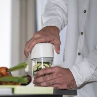 Терка-спиралайзер spiralize&amp;go, белая (67153)