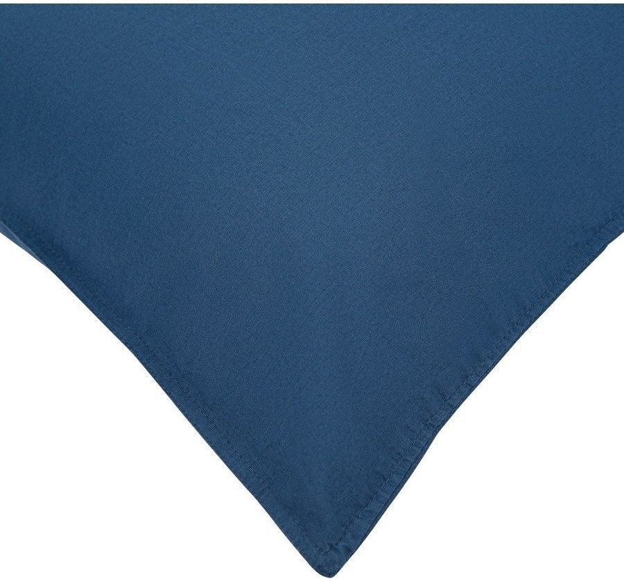 Набор из двух наволочек темно-синего цвета из органического стираного хлопка из коллекции essential, 50х70 см (69385)