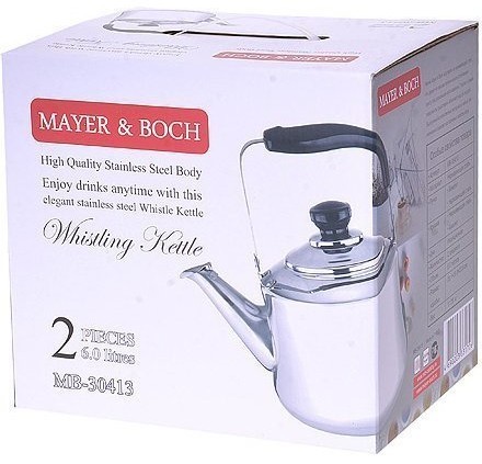 Чайник 6 л нержавеющая сталь Mayer&Boch (30413)