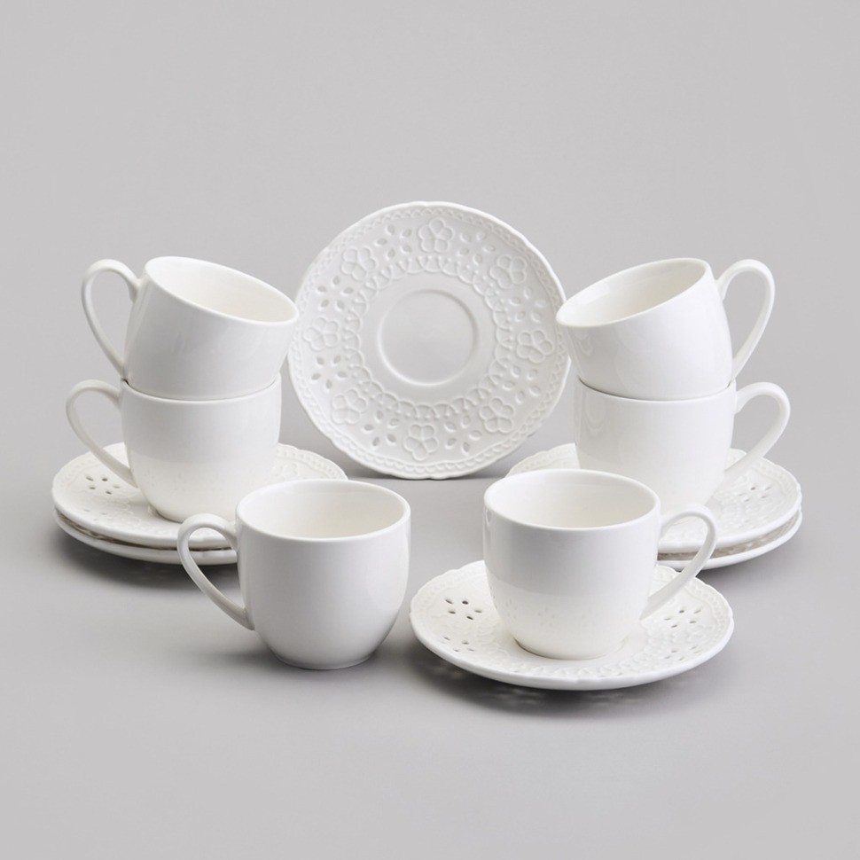 Чайный набор lefard "style" на 6 пер. 12 пр. 250 мл (441-062)