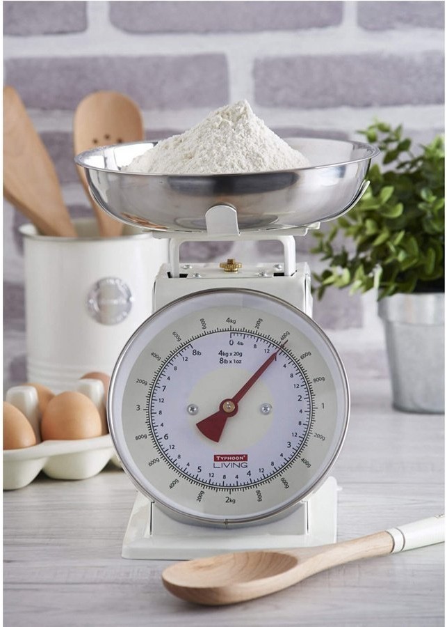 Весы кухонные living кремовые 4 кг (64733)