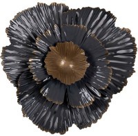 Декор настенный Цветок золотисто-серый 23,5*23,5*6,4 (TT-00001946)