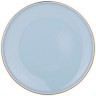 Тарелка закусочная bronco "solo" 20,5 см бледно-голубая (577-160)