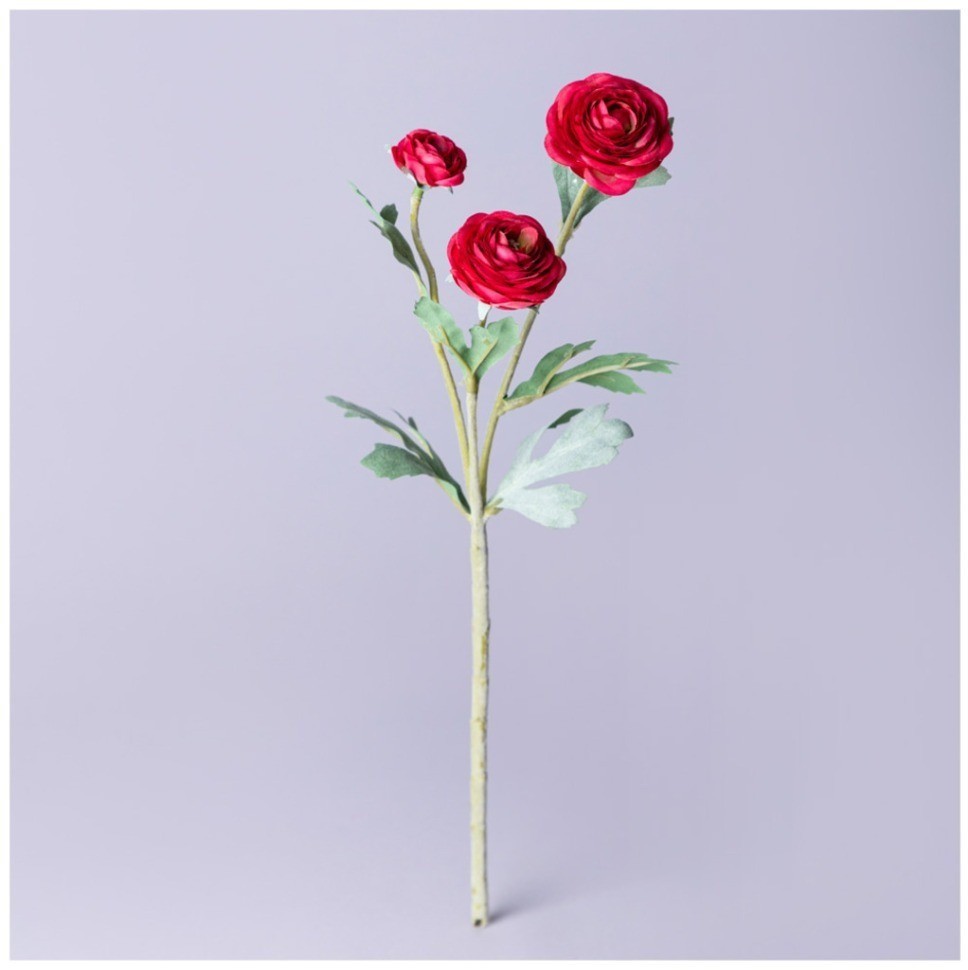 Цветок искусственный "ранункулюс" высота=43см. Lefard (287-532)