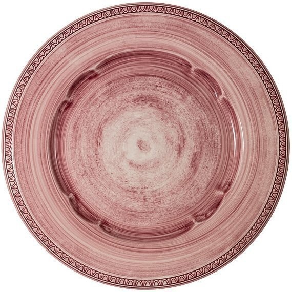 Тарелка обеденная Augusta розовая, 27 см - MC-F566200328D1531 Matceramica