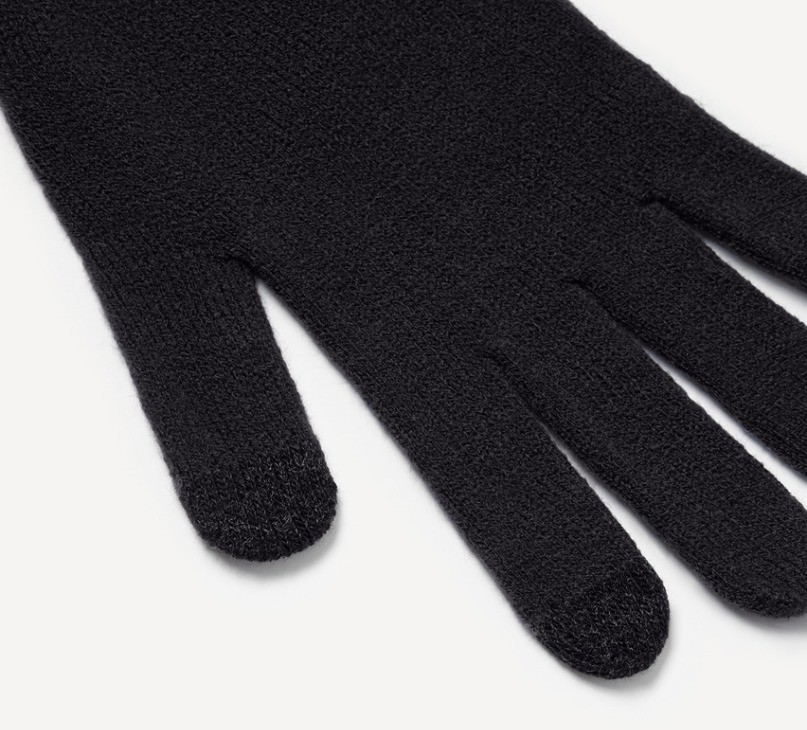 Перчатки JOGEL ESSENTIAL Team Knitted Gloves, черный (2115850)