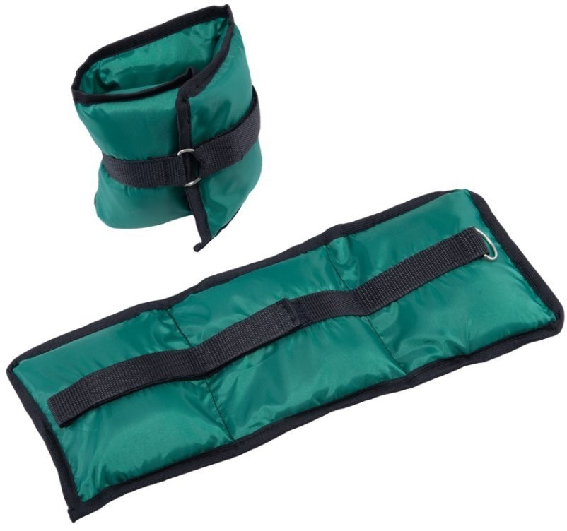 Утяжелители BASEFIT, 1 кг, зеленый (1687)