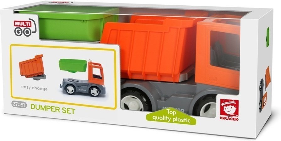 Самосвал со сменным кузовом игрушка 22 см (37051EF-CH)