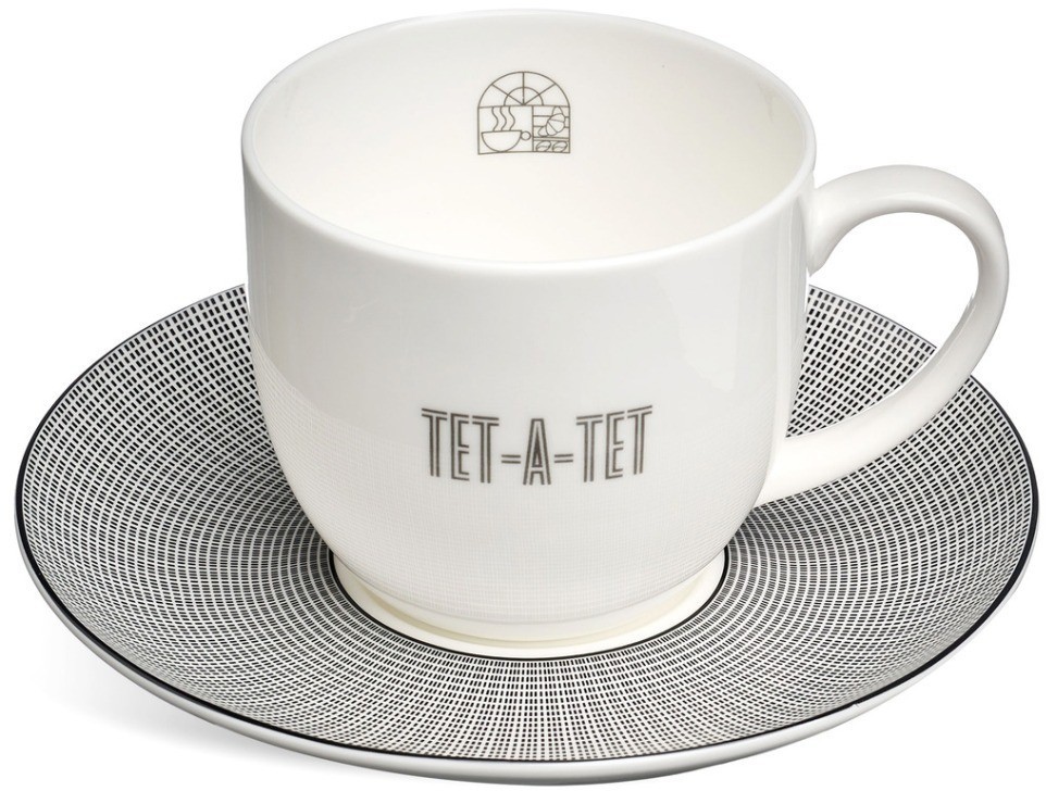 Чайный набор lefard "tet-a-tet" на 2 пер. 4 пр. 300 мл (416-103)