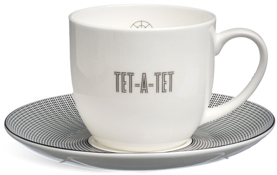 Чайный набор lefard "tet-a-tet" на 2 пер. 4 пр. 300 мл (416-103)