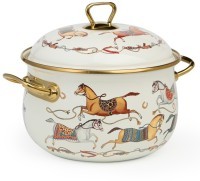 Кастрюля lefard эмалированная с крышкой, серия passage, 3,8л, диа.20см подходит для индук.плит (950-653)