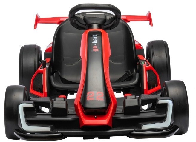 Детский электромобиль дрифт картинг (красный, 12 км/ч, 24V) (AHL007-RED)