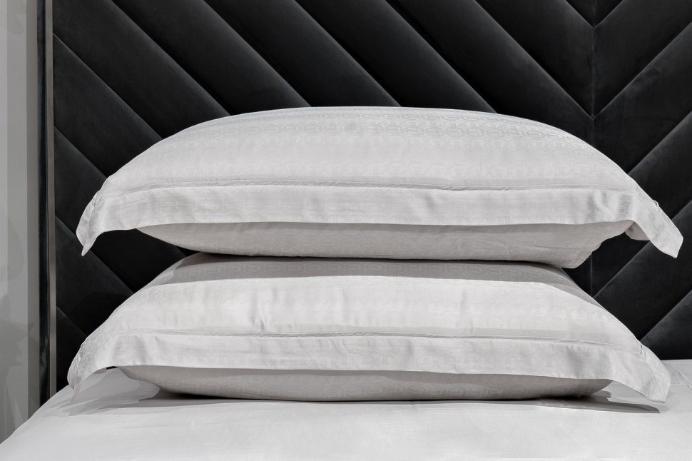 Комплект постельного белья Гарда, бамбук, серый, Двуспальный евро (200*220) (TT-00014566)