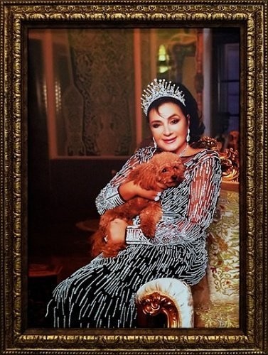 Картина Портрет Винер с кристаллами Swarovski (2408)