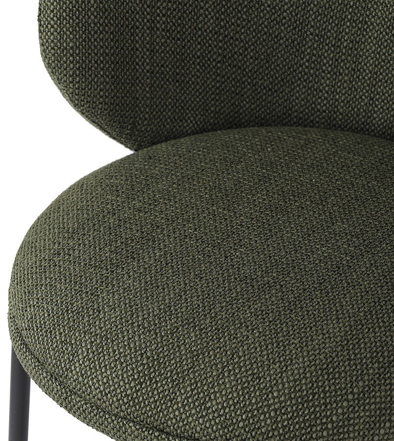 Стул полубарный comfy, рогожка, шпинат (77341)