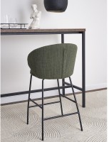 Стул полубарный comfy, рогожка, шпинат (77341)