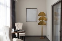 Торшер металлич.&quot;Гинкго&quot; латунь L55*W26*H183 (TT-00005327)