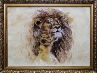 Картина Король Лев 2 с кристаллами Swarovski (2036)