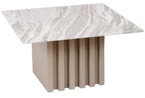 Столик кофейный mojo, 85х85 см, бежевый (76218)