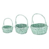 Набор корзин из 3-х шт. l:30*13*33, m:24.5x11x28 , s:19*9*23 см Lefard (177-134)