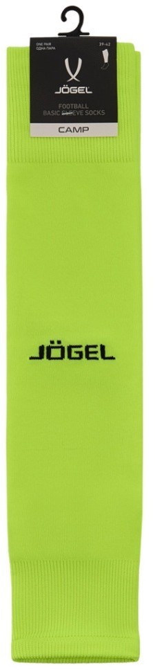 Гольфы футбольные JOGEL CAMP BASIC SLEEVE SOCKS, желтый неон/черный (2109040)