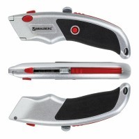 Нож канцелярский Brauberg Professional 235404 (76425)