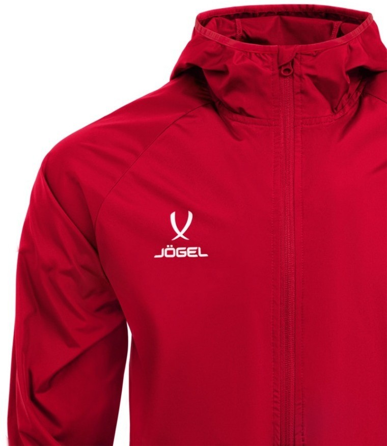 Куртка ветрозащитная JOGEL CAMP Rain Jacket, красный, детский (2112625)