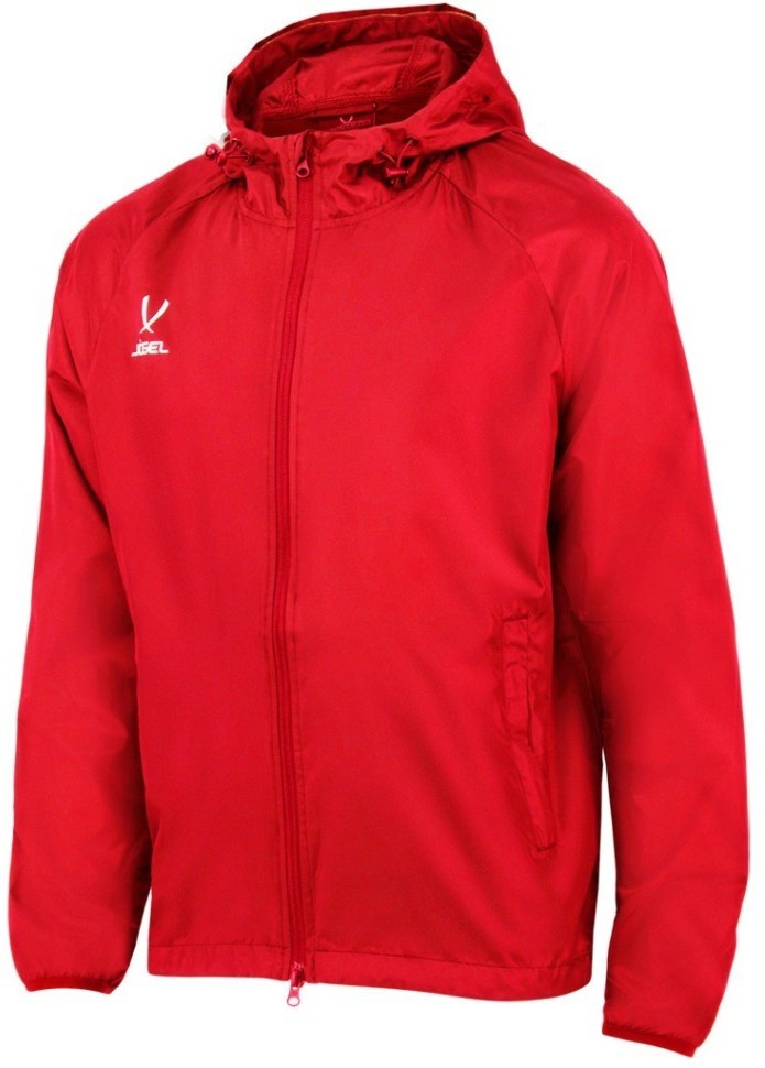 Куртка ветрозащитная JOGEL CAMP Rain Jacket, красный, детский (2112625)
