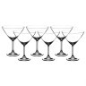 Набор бокалов для мартини из 6 шт. "klara/sylvia" 280 мл высота=16,5 см Crystal Bohemia (669-072)