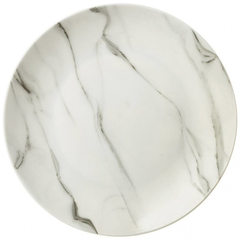 Тарелка десертная lefard bianco marble 20,5см (87-263)