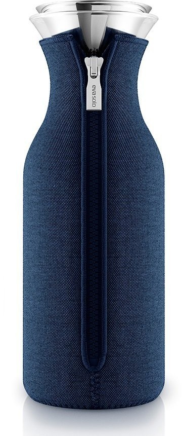 Графин fridge в неопреновом текстурном чехле, 1 л, темно-синий (57868)