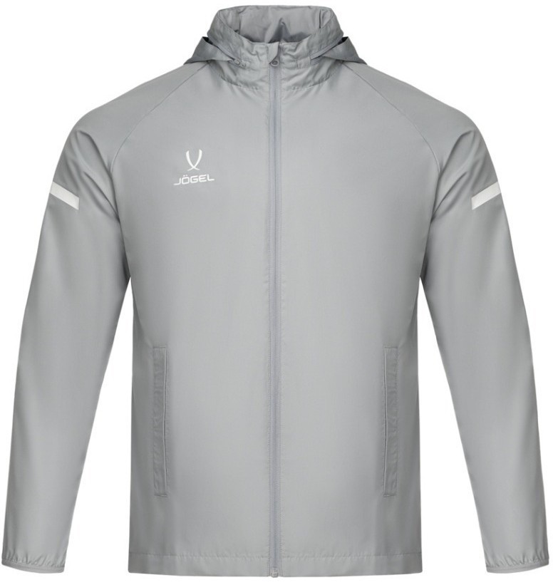 Куртка ветрозащитная JÖGEL CAMP 2 Rain Jacket, серый, детский (2113015)