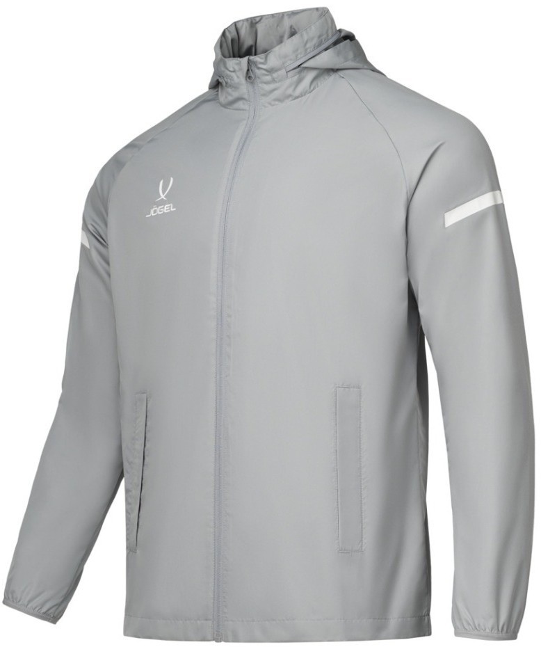 Куртка ветрозащитная JÖGEL CAMP 2 Rain Jacket, серый, детский (2113015)