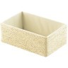 Корзина для хранения lian, 34х22х14 см, светло-бежевая (74857)