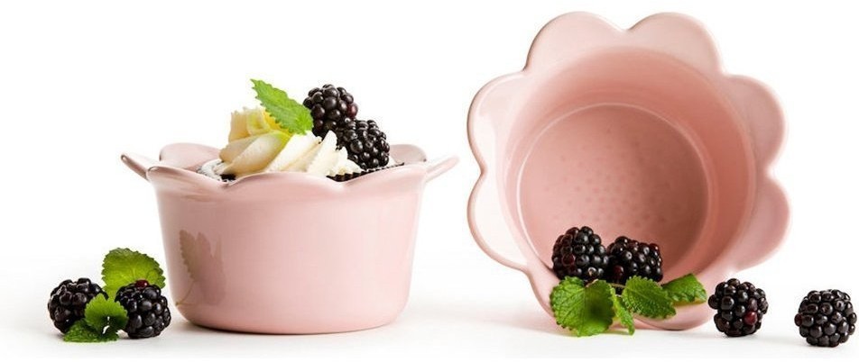 SagaForm Набор 2-х рамекинов Flower Piccadilly розовый, 230 мл 5017308