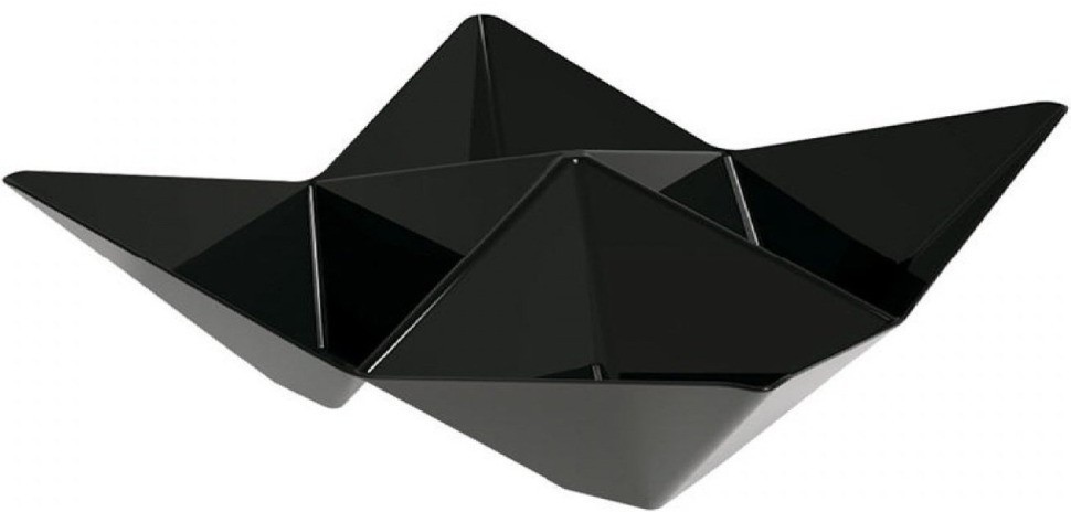 Viejo Valle Набор тарелок для фуршета Origami черные, 25 шт V8846111-19