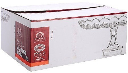 Ваза для фруктов на ножке MEY-JI (741015W)