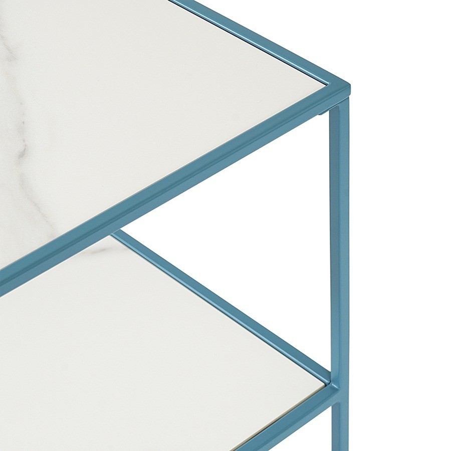 Столик приставной mayen, 38х38 см, бирюзовый (76072)