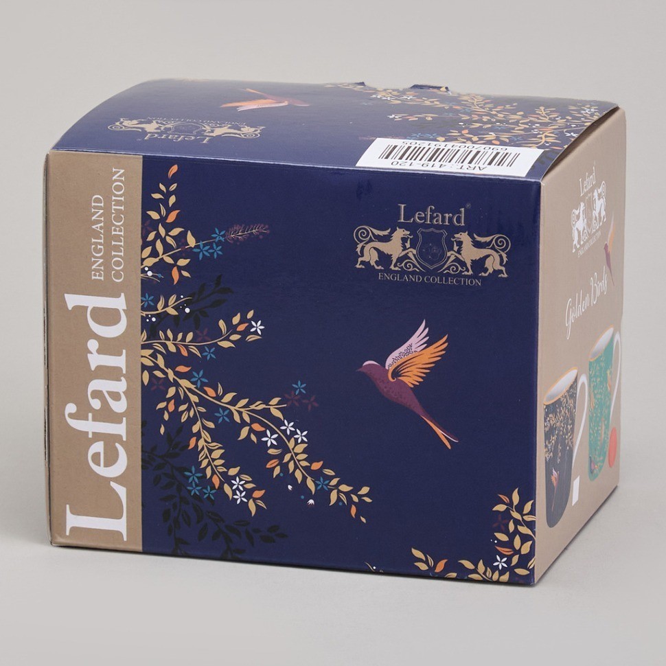 Кружка lefard "golden birds" 380 мл (419-120)