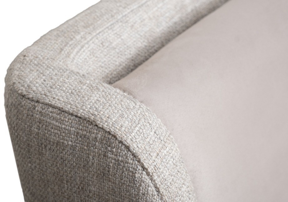 Кровать Michelle без под.мех. серый Norton SER+Mocka43 183*230*99см (TT-00014698)