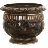 Кашпо малахит, керамика, диаметр 39 см (D-15-1559)