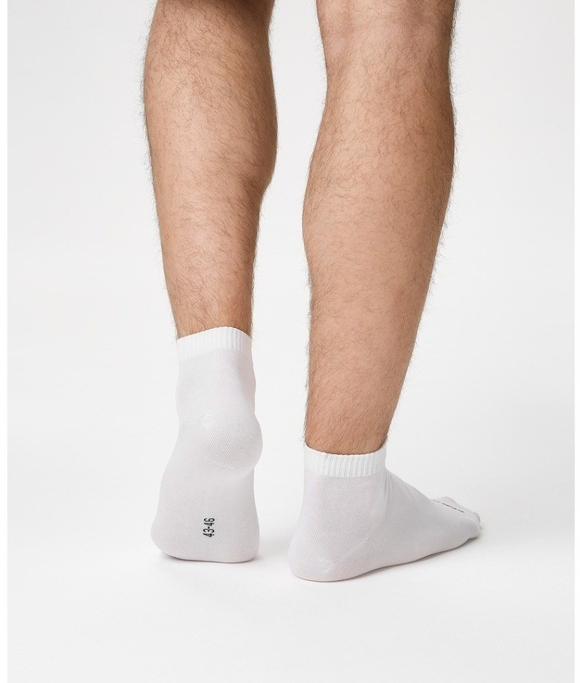 Носки спортивные Starfit Charge, белый, р. 43-46, 5 пар (2126328)