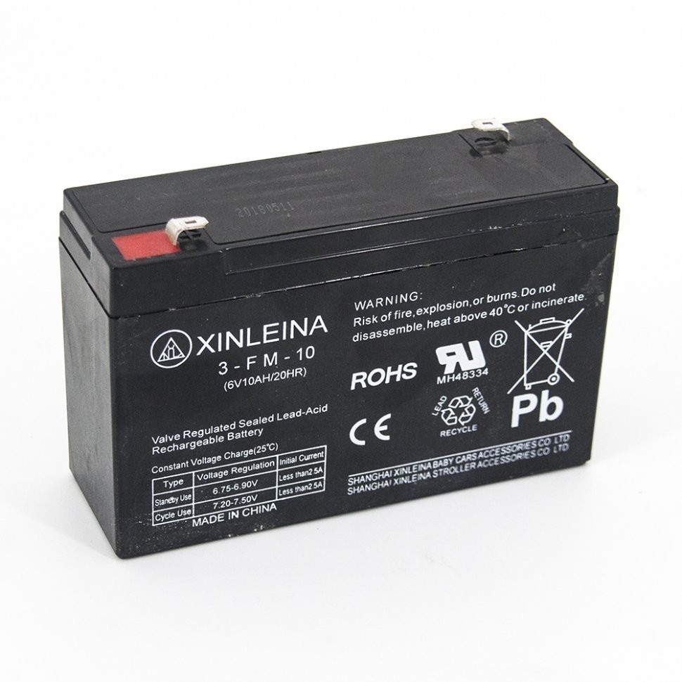 Аккумулятор XINLEINA 6V10Ah/20Hr (X-3FM10)