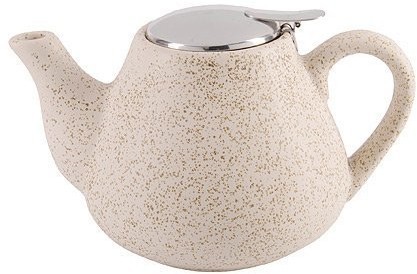 Заварочный чайник 950мл керамика БЕЖЕВЫЙ LR (29358)