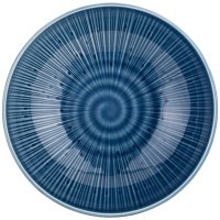 Тарелка суповая bronco &quot;mirage&quot; 19 см синяя (410-124)