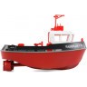 Радиоуправляемый буксир Tugboat черный 2.4G 1:72 (HL-3800-B)