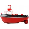 Радиоуправляемый буксир Tugboat черный 2.4G 1:72 (HL-3800-B)