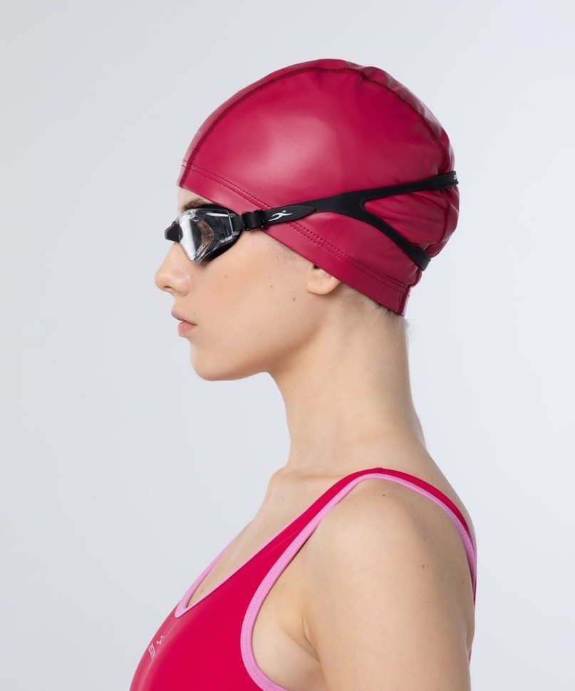 Шапочка для плавания EFFECT Solid Raspberry, комбинированный (2108154)