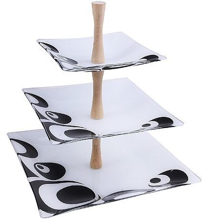 Ваза для фруктов "ЭСТЕЛЬ" 3-х ярус (161129)